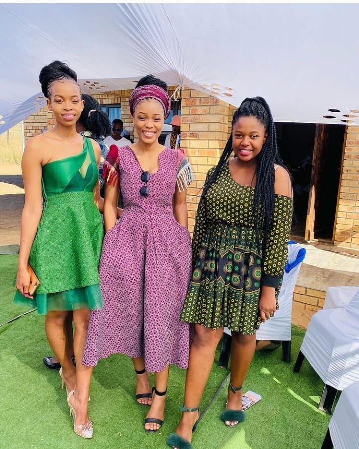 Top Ten Chic Traditional Tswana Dresses For Black Women