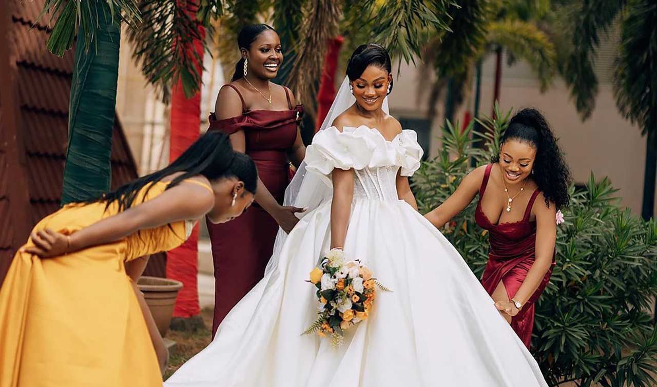 TRENDEST AFRICAN BRIDESMAID DRESSES FOR LADIES