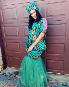 Dazzling South African Traditional Dresses For South African Women 5