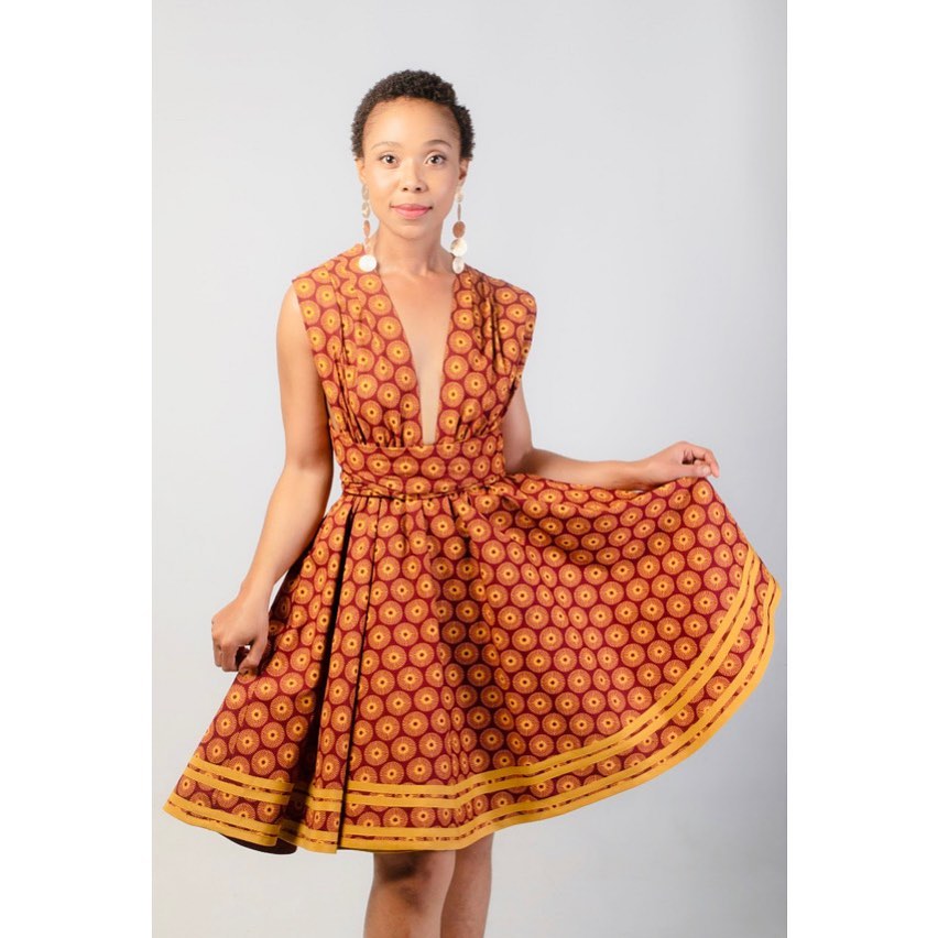 Dazzling South African Traditional Dresses For South African Women 25