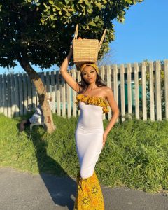 Dazzling South African Traditional Dresses For South African Women 9
