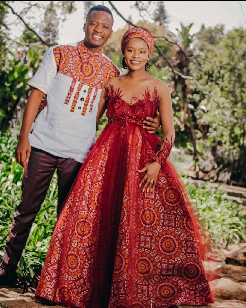 Dazzling South African Traditional Dresses For South African Women 29
