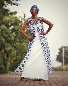 Latest Shweshwe Wedding Traditional Dresses For Nice Ladies 6