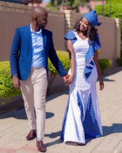 Modern Sotho/Tswana Wedding For Women's 2024 20