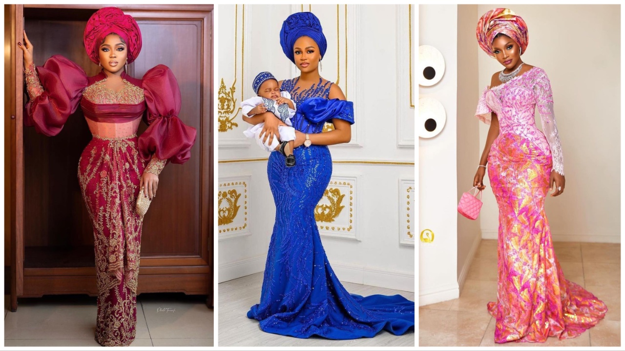 LATEST TRADITIONAL ASOEBI STYLES FOR WEDDING PARTY
