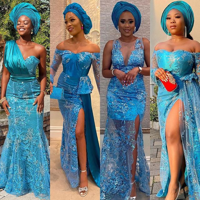 LATEST TRADITIONAL ASOEBI STYLES FOR WEDDING PARTY 11