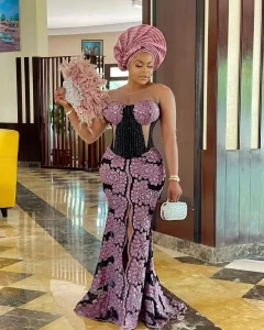 +15 Stunning Aso Ebi Collection For Beautiful African Women   4