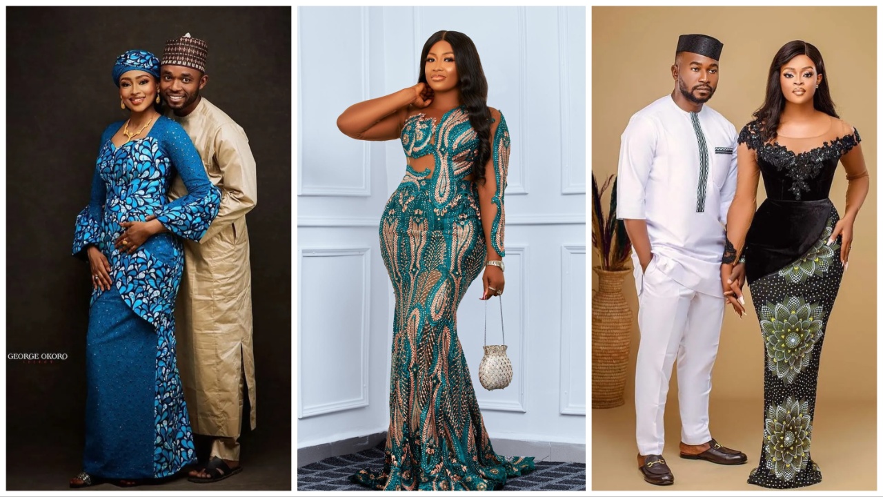 Most Stylish Aso Ebi Styles For Wedding's Guest