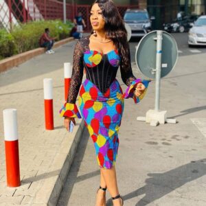 Latest Ankara Styles For South African Celebrities 2
