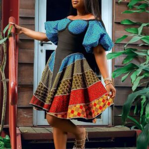 Latest Ankara Styles For South African Celebrities 16