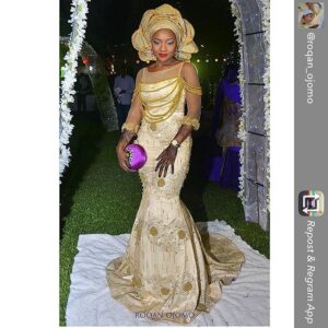 Newest Swag Aso Ebi Styles For African Wedding 9