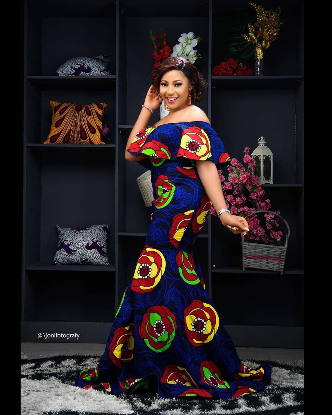 Latest Ankara Styles For South African Celebrities 17