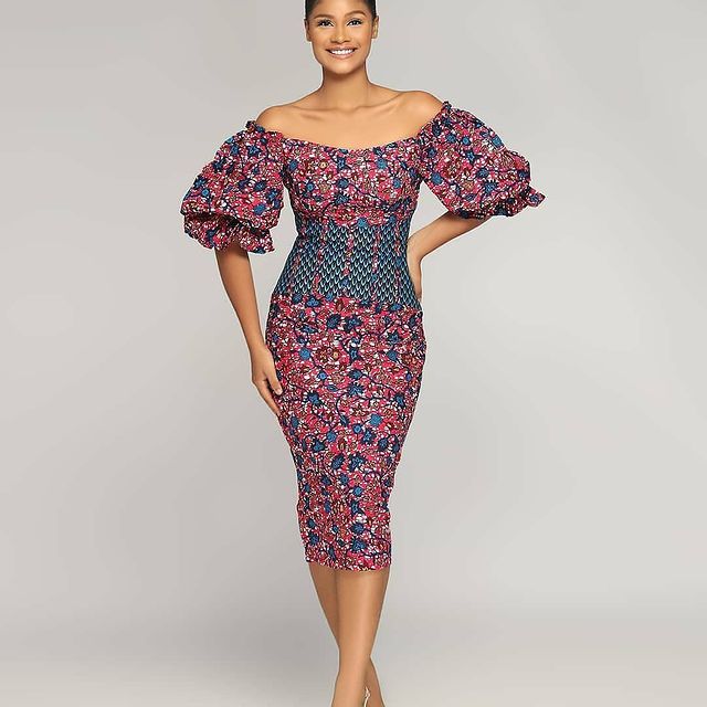 Latest Ankara Styles For South African Celebrities 22