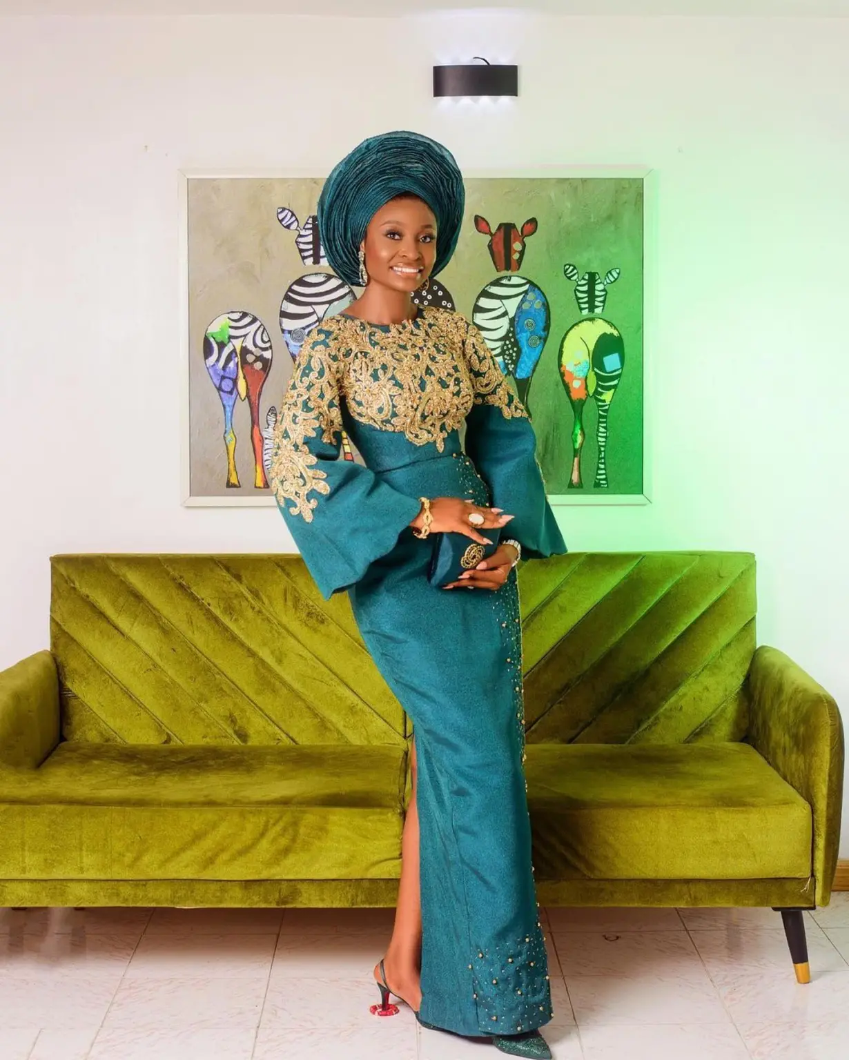 Newest Swag Aso Ebi Styles For African Wedding 25