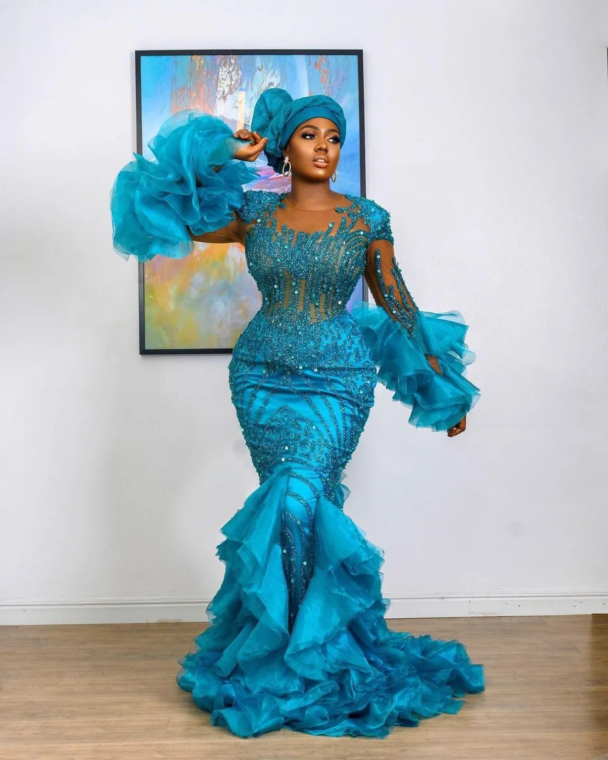 +10 Best Aso Ebi Outfits For South African Weddings 8