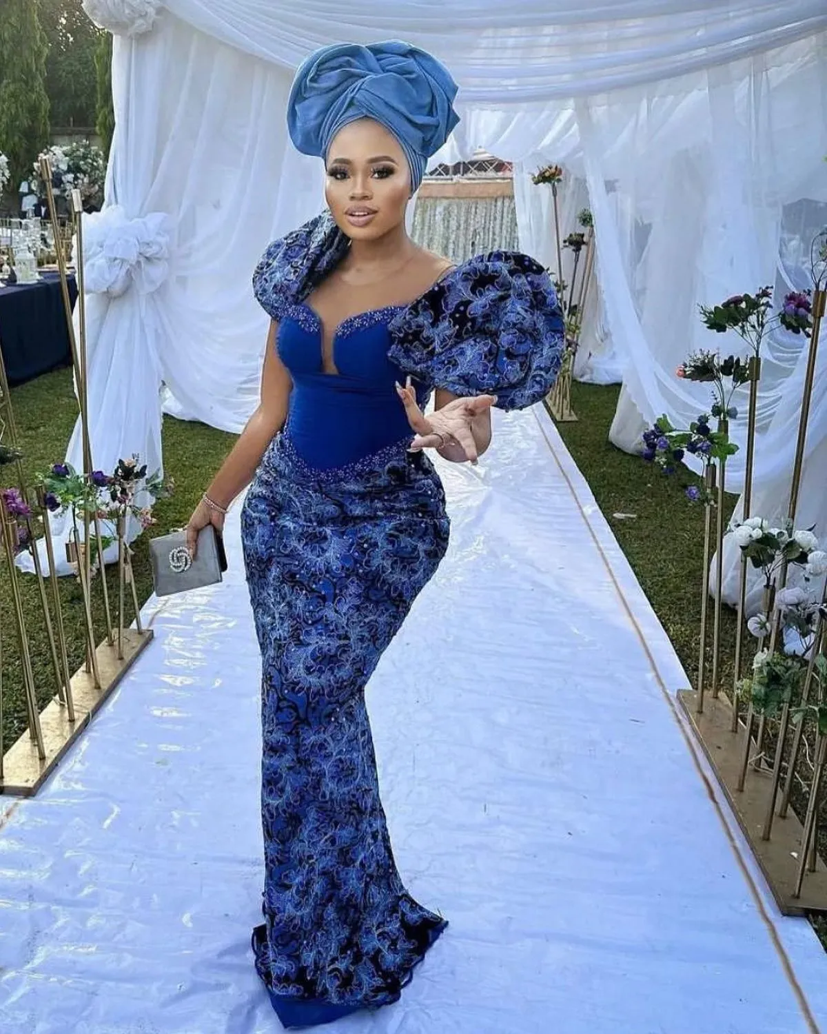Newest Swag Aso Ebi Styles For African Wedding 27