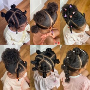 BANTU KNOTS HAIRSTYLES FOR WOMEN AND KIDS  13