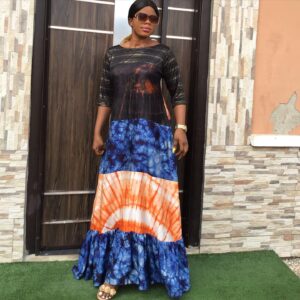DAZZLING ANKARA LONG DRESSES COLLECTION FOR LADIES 13