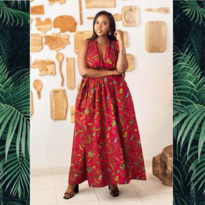 DAZZLING ANKARA LONG DRESSES COLLECTION FOR LADIES 16