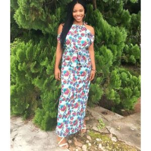 DAZZLING ANKARA LONG DRESSES COLLECTION FOR LADIES 10