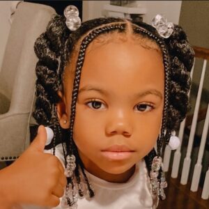 BRAIDS WITH BEADS HAIRSTYLES FOR BLACK KIDS 15