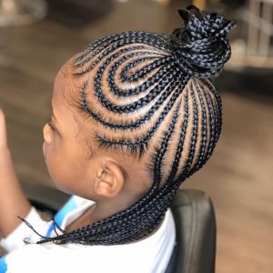 The most beautiful and latest curly hairstyles for children's hair 10