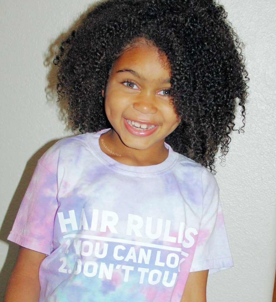 The most beautiful and latest curly hairstyles for children's hair 23
