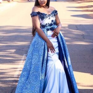 Perfect Tswana Traditional Fashion Attire for Wedding Party 15