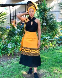 Stunning Xhosa traditional Attire for Couples Fashion 9