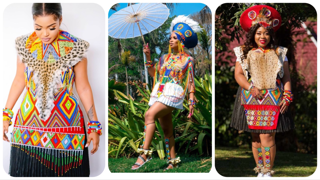 Zulu traditional attire for black  women  -traditional attire