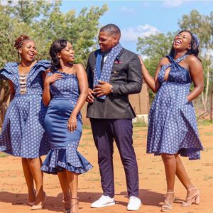 Shweshwe attire 2021 for women - Shweshwe 8