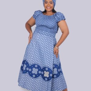 Modern Shweshwe Dresses For African Women - Shweshwe Fashion 14