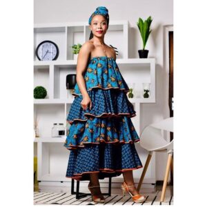 Shweshwe skirts 2021 for BLACK WOMEN - Shweshwe skirts 13