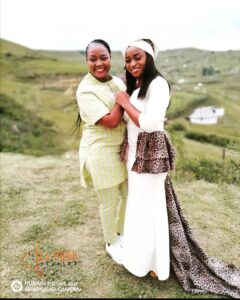 Trendy African Traditional Shweshwe Dress For Girls 4
