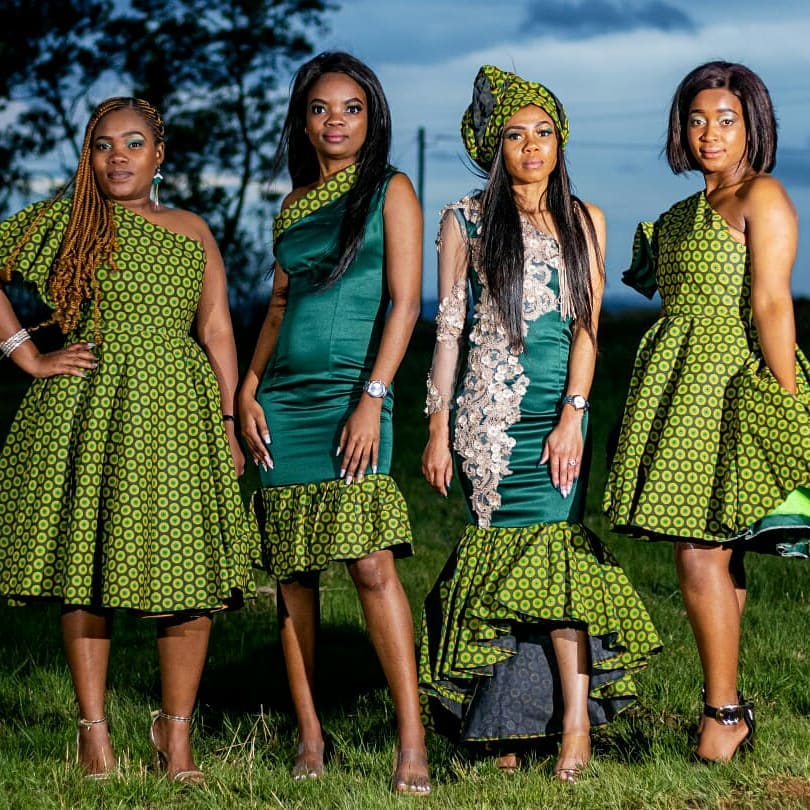 Beautiful Shweshwe Dresses For African Women - Shweshwe Dresses 30
