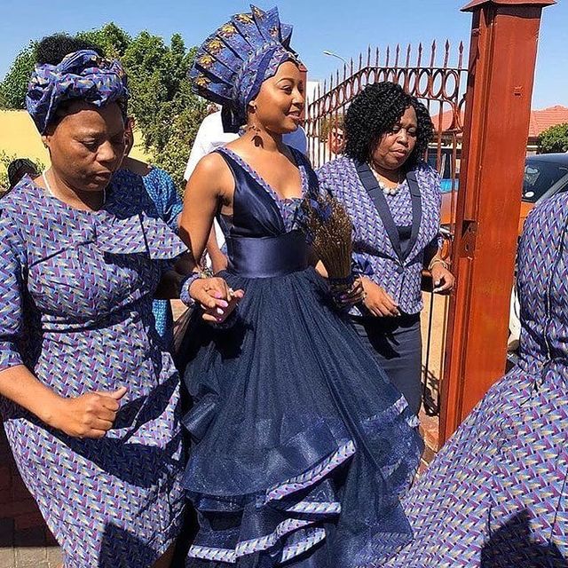 Great Tswana traditional attire for Couples - traditional attire 31