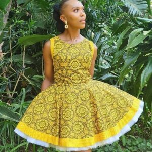 African shweshwe designs 2021 for women - shweshwe designs 9