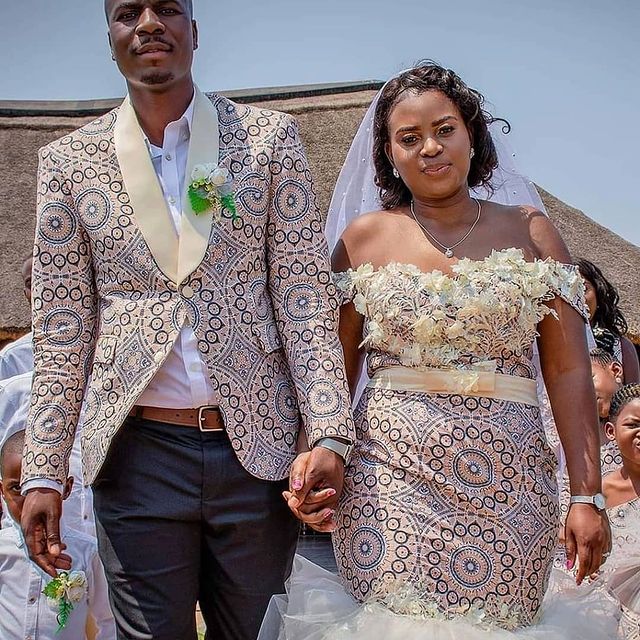 shweshwe traditional wedding dresses 2021 for black women - traditional wedding 4