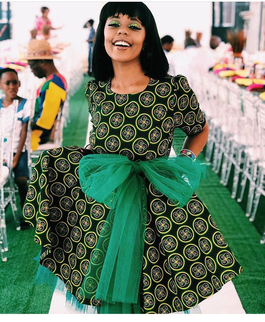 shweshwe traditional attire 2021 for African women - traditional attire 6