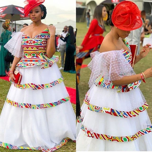 isindebele wedding attire