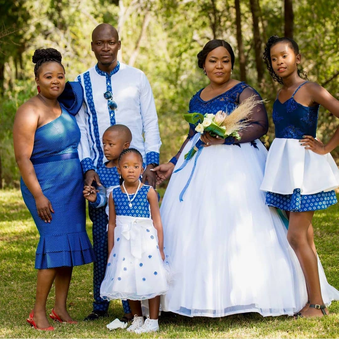 shweshwe traditional wedding dresses 2021 for black women - traditional wedding 9