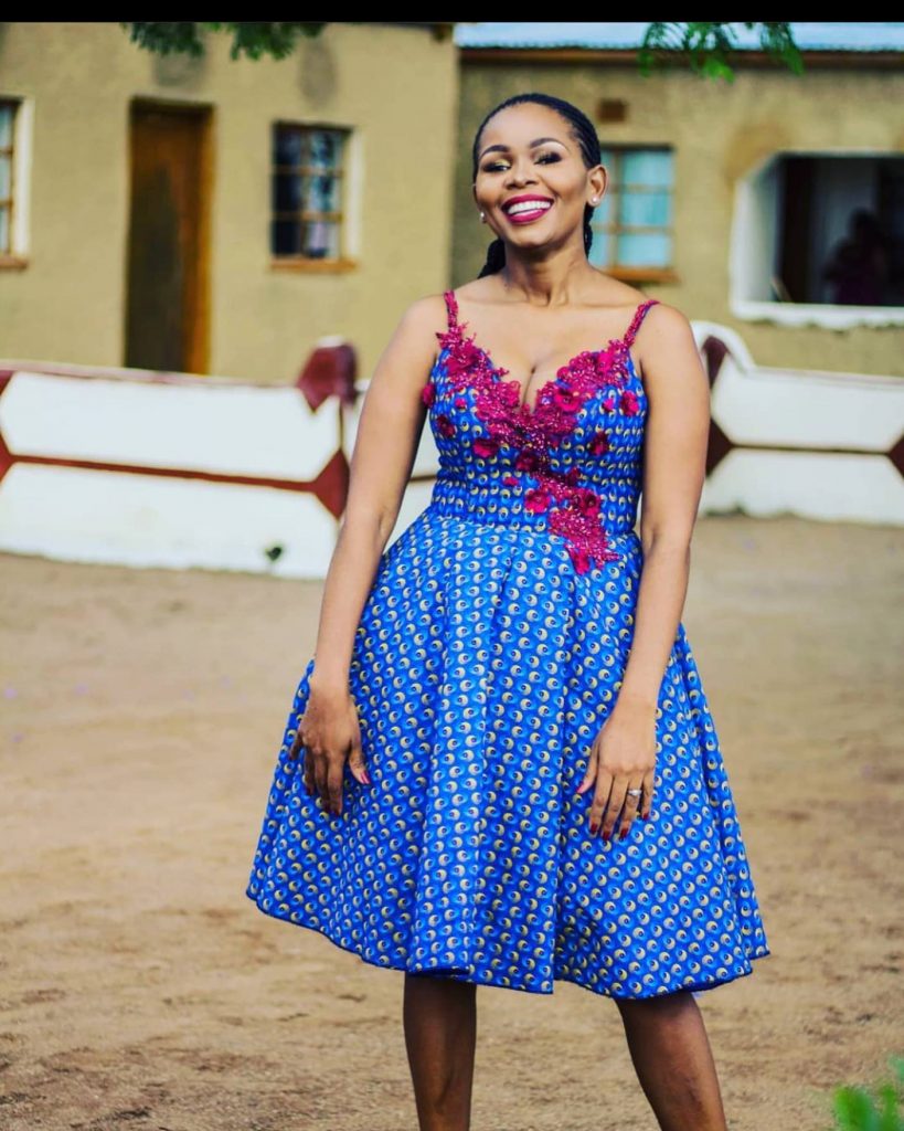 Tswana Traditional Attire for Traditional African Weddings 18