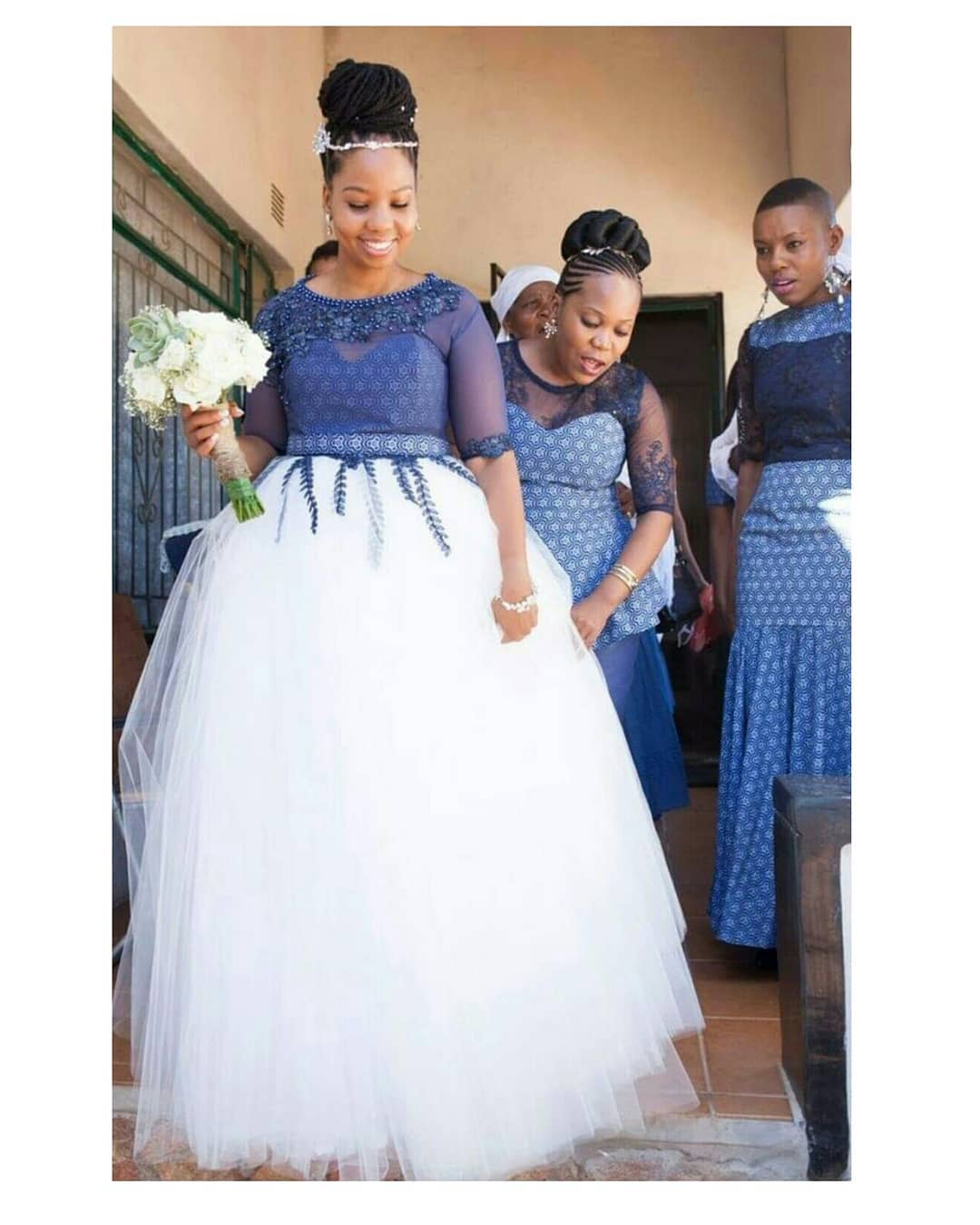 shweshwe traditional wedding dresses 2021 for black women - traditional wedding 11