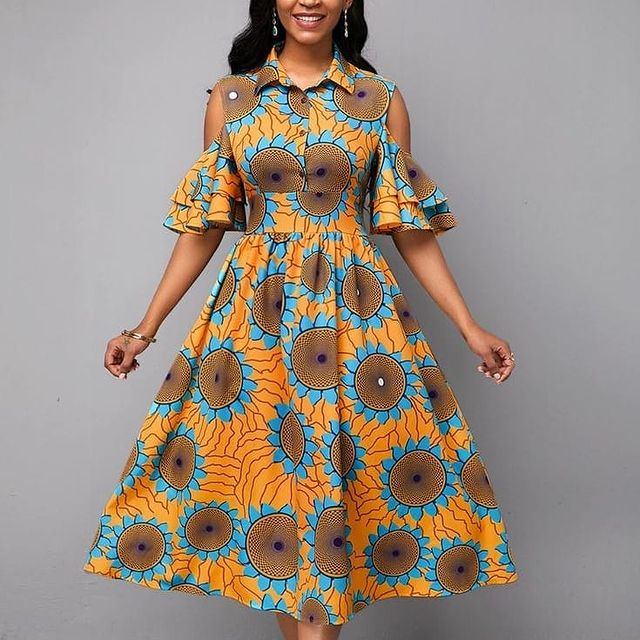 kitenge designs 2021 for African women - designs 6