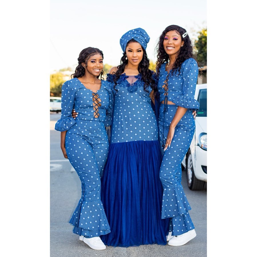 Tswana traditional attire 2024 for African women - Tswana traditional 14