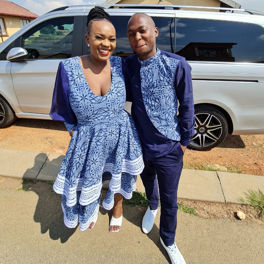 Tswana Traditional Attire for Traditional African Weddings 23