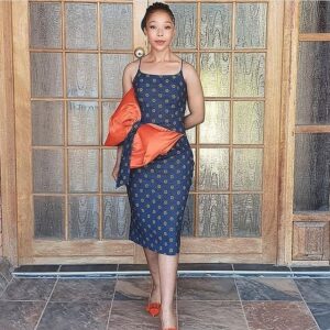 shweshwe traditional attire 2021 for African women - traditional attire 19