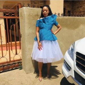 Tswana Traditional Attire for Traditional African Weddings 6