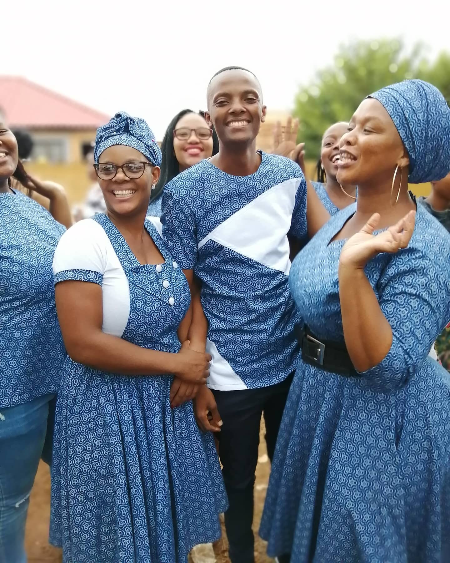 Tswana Traditional Attire For Traditional African Weddings