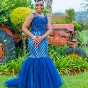 Tswana Traditional Attire for Traditional African Weddings 11